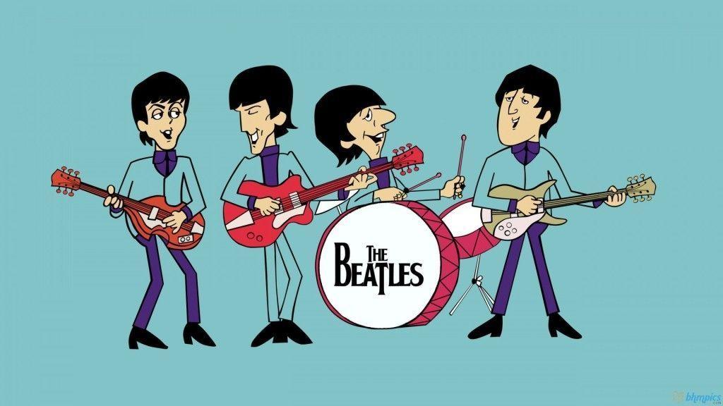 Cartoon The Beatles For Desktop HD Wallpaper HD
