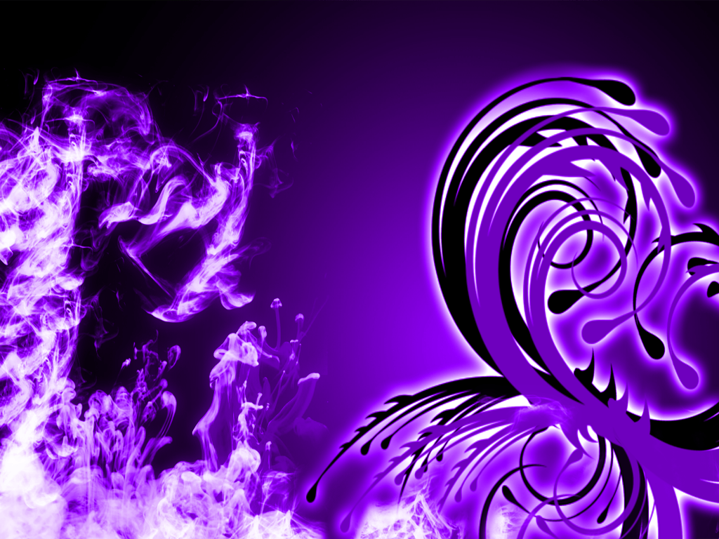 Awesome Purple Abstract Background