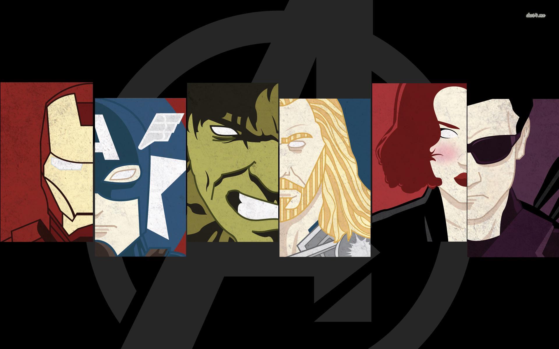 Wallpaper For > The Avengers Comic Wallpaper