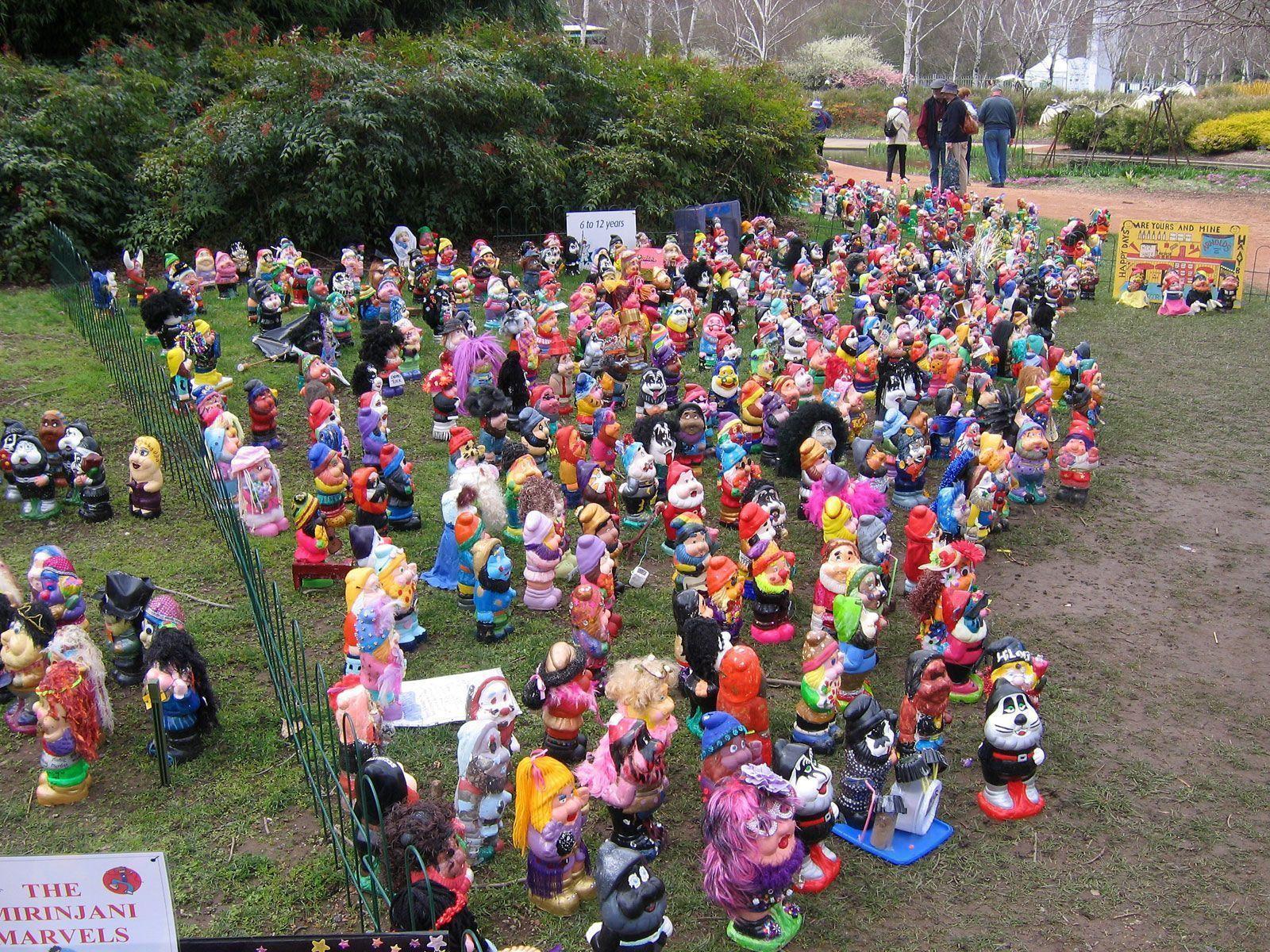 Garden gnomes park