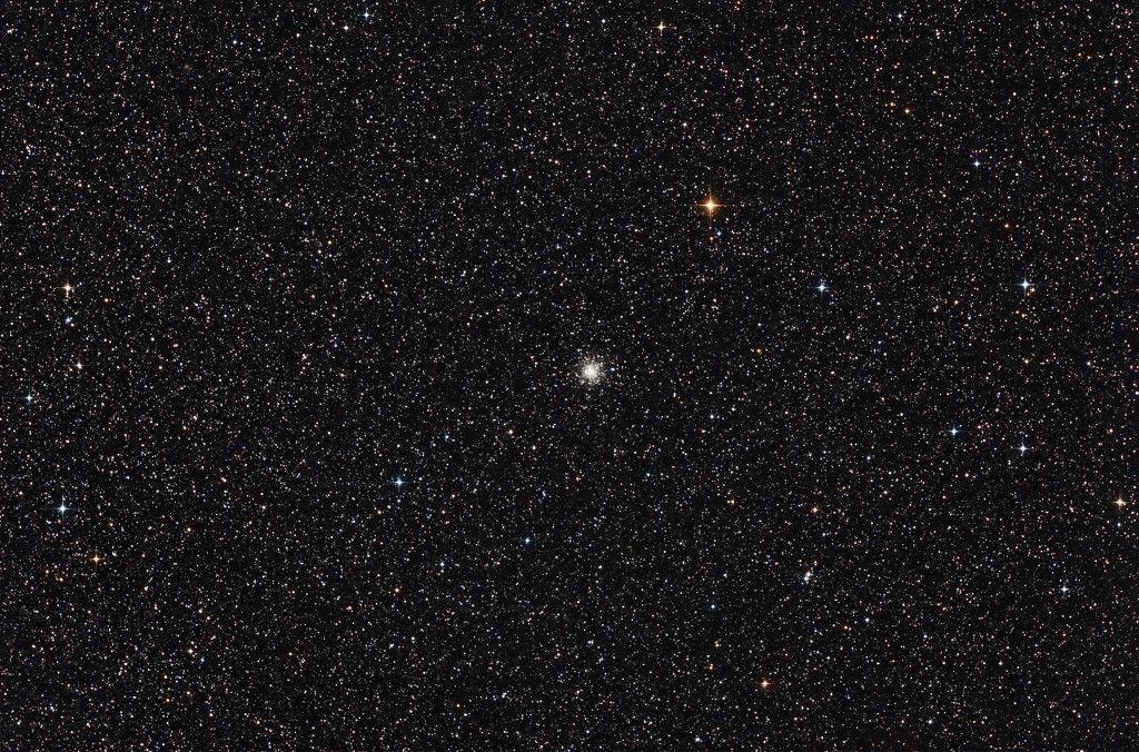 New Forest Observatory M56 globular cluster with a Milky Way