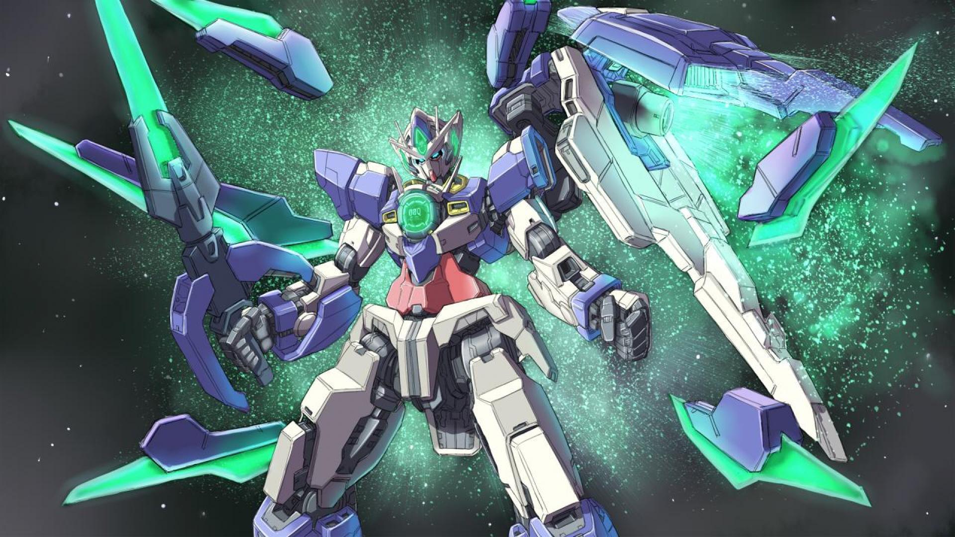Wallpaper Gundam 00 Widescreen 2 HD Wallpaper. Hdwalljoy