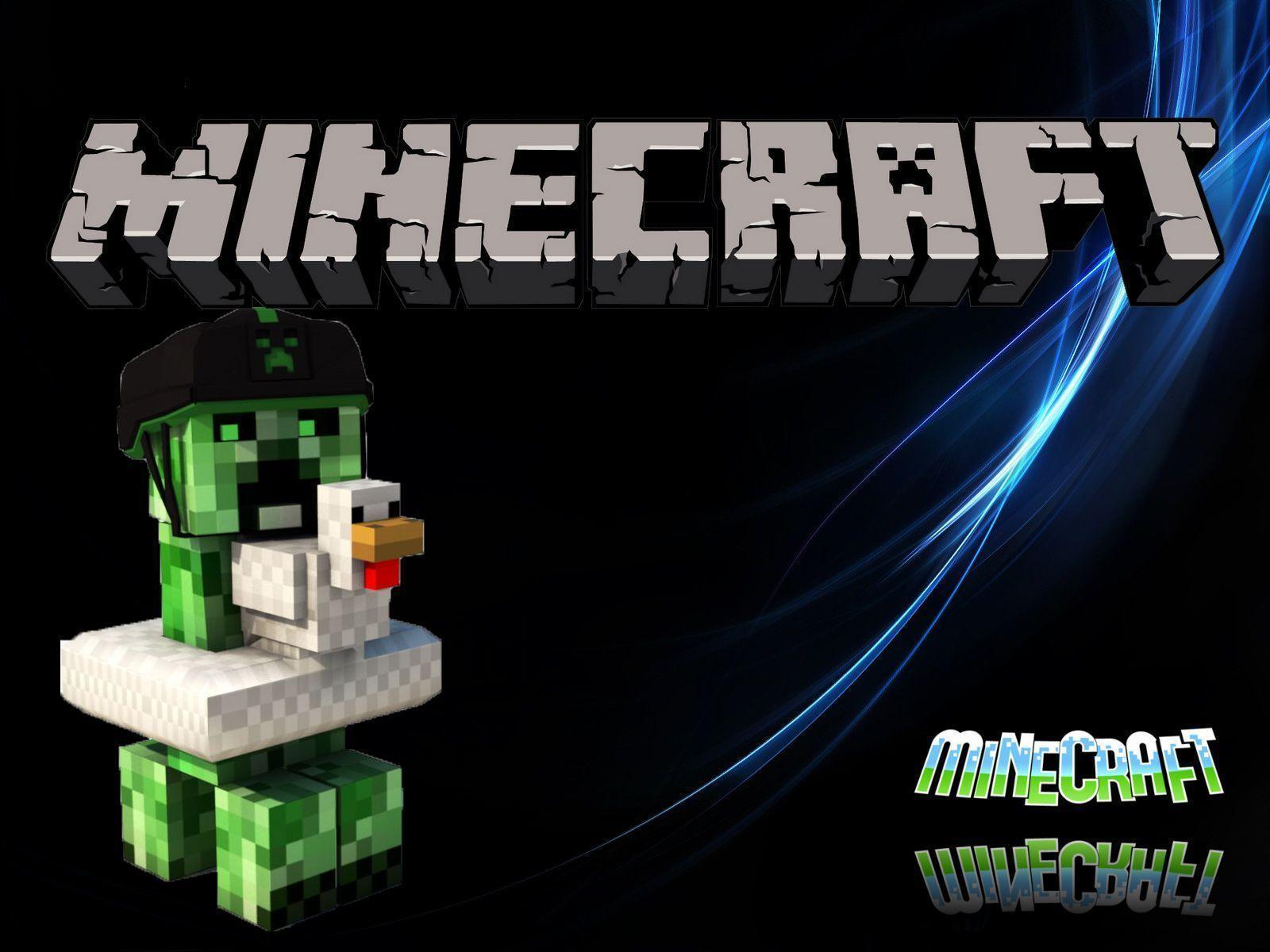 image For > Awesome Minecraft Wallpaper