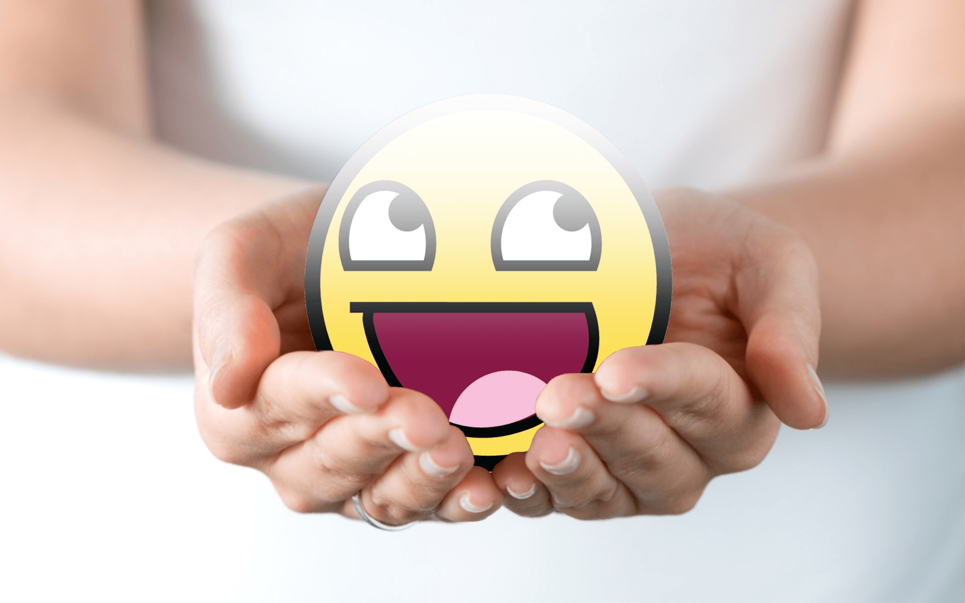 Awesome Smiley Wallpaper 4
