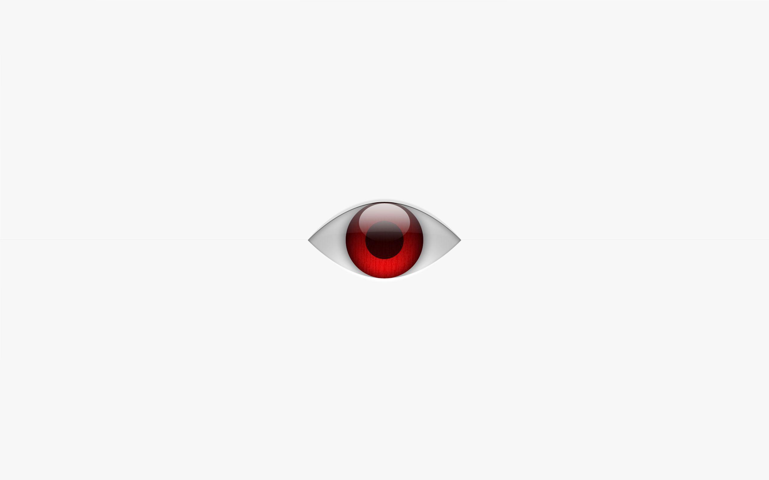 Abstract Red Eye widescreen wallpaper. Wide