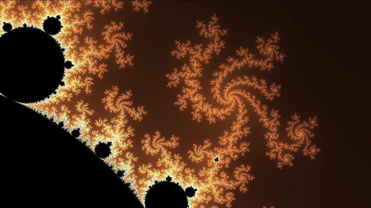 Mandelbrot Set - &;Earth and fireworks&; [1366x768]