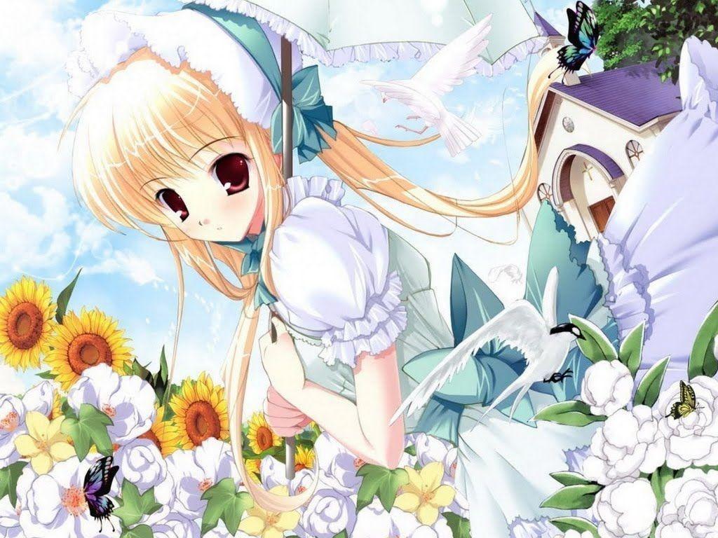 Beautiful Anime Girls Wallpaper Wallpaper Inn