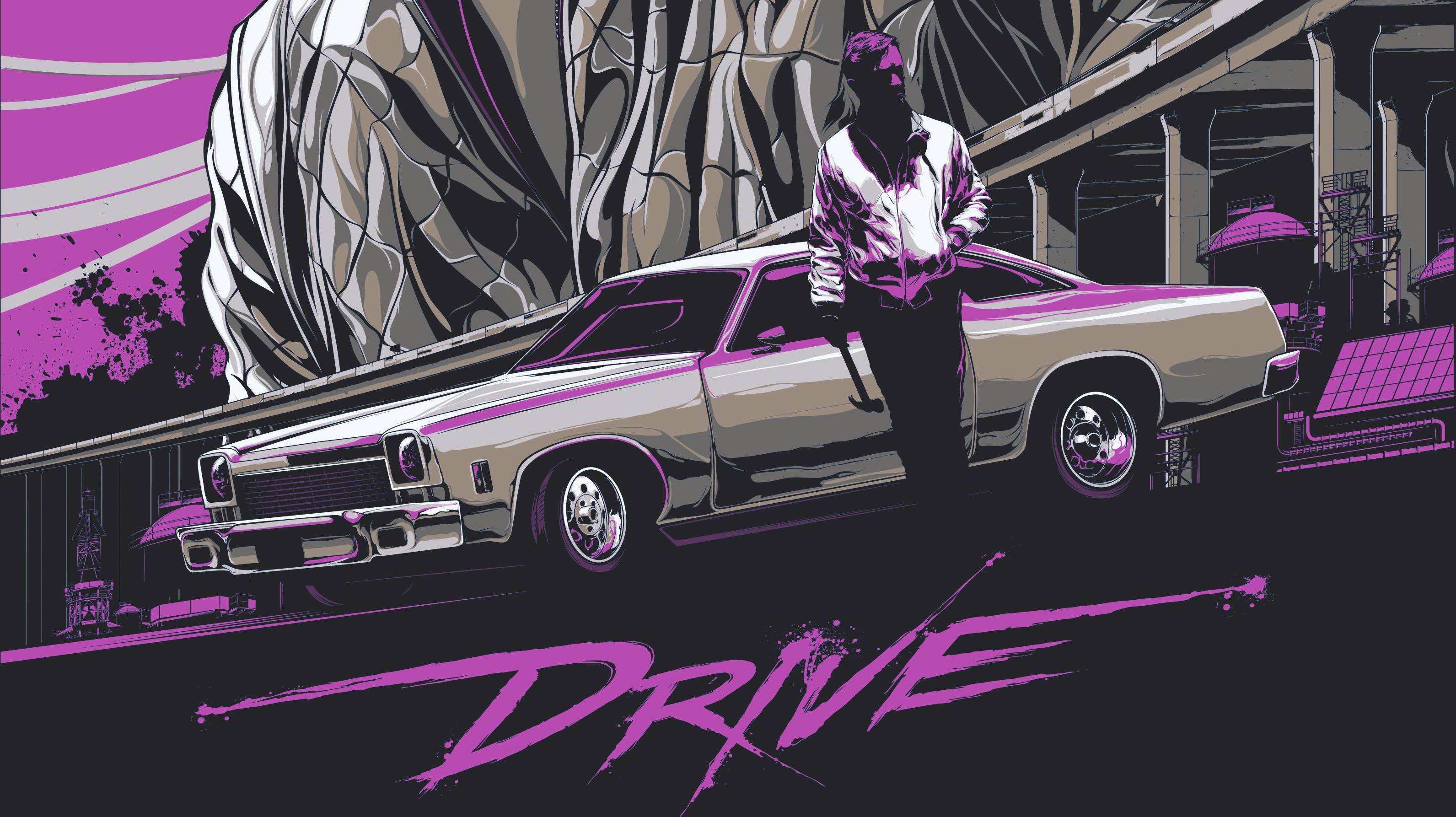 image For > Drive Movie Wallpaper