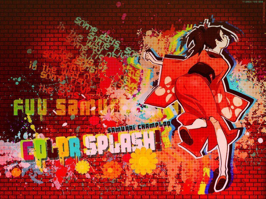 Fuu Color Splash Champloo Wallpaper