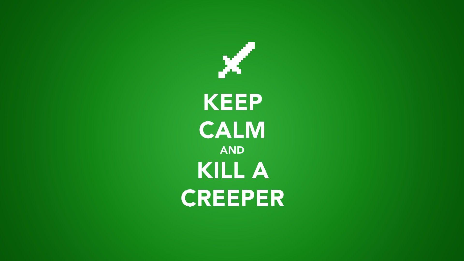 Keep Calm Minecraft Quotes Background HD Wallpaper Keep Calm