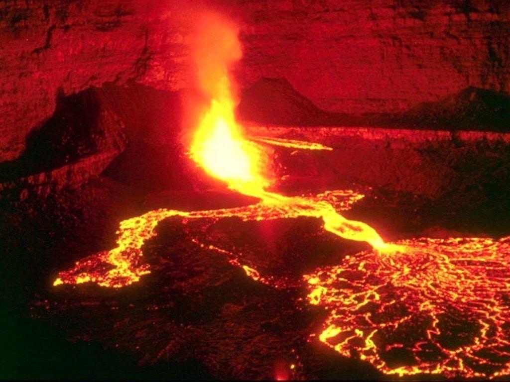 image For > Volcano Eruption Lightning Wallpaper