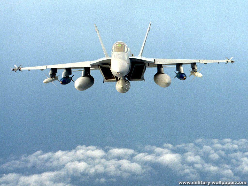 Military Wallpaper: F 18 Hornet Wallpaper