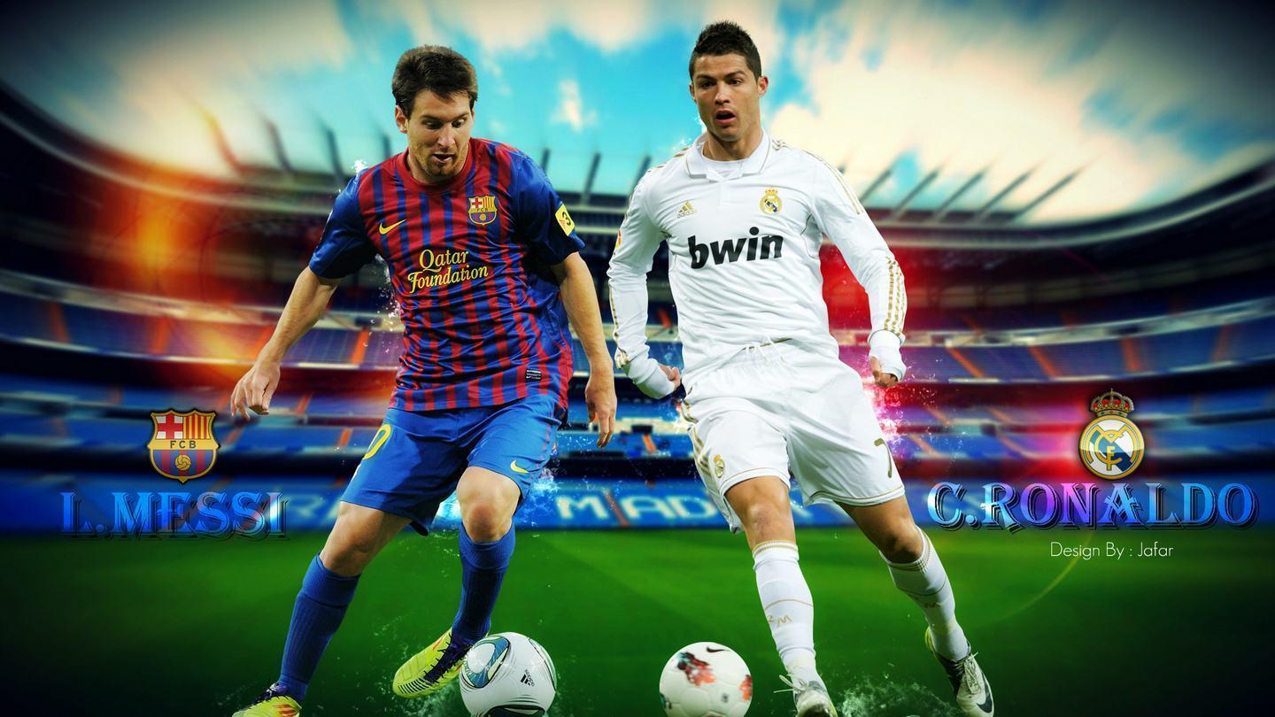 Cristiano Ronaldo Vs Lionel Messi 2013 Wallpaper Widescreen 2 HD