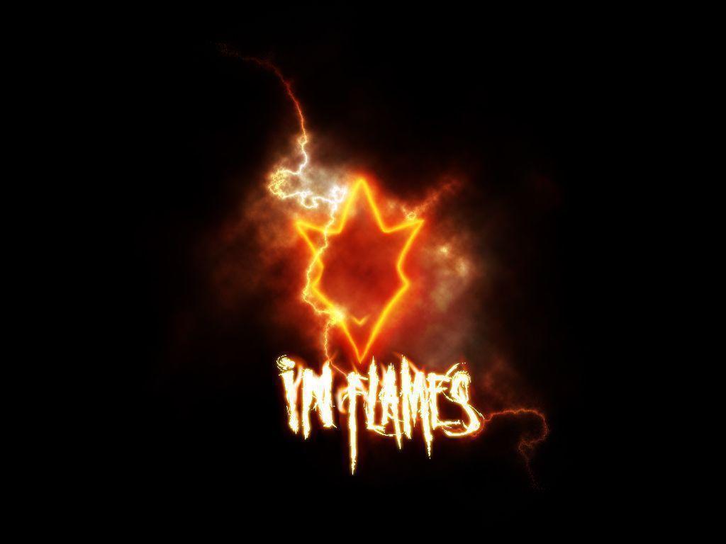 Pix For > In Flames Logo Wallpaper