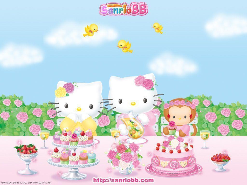 image For > Hello Kitty Winter Wallpaper