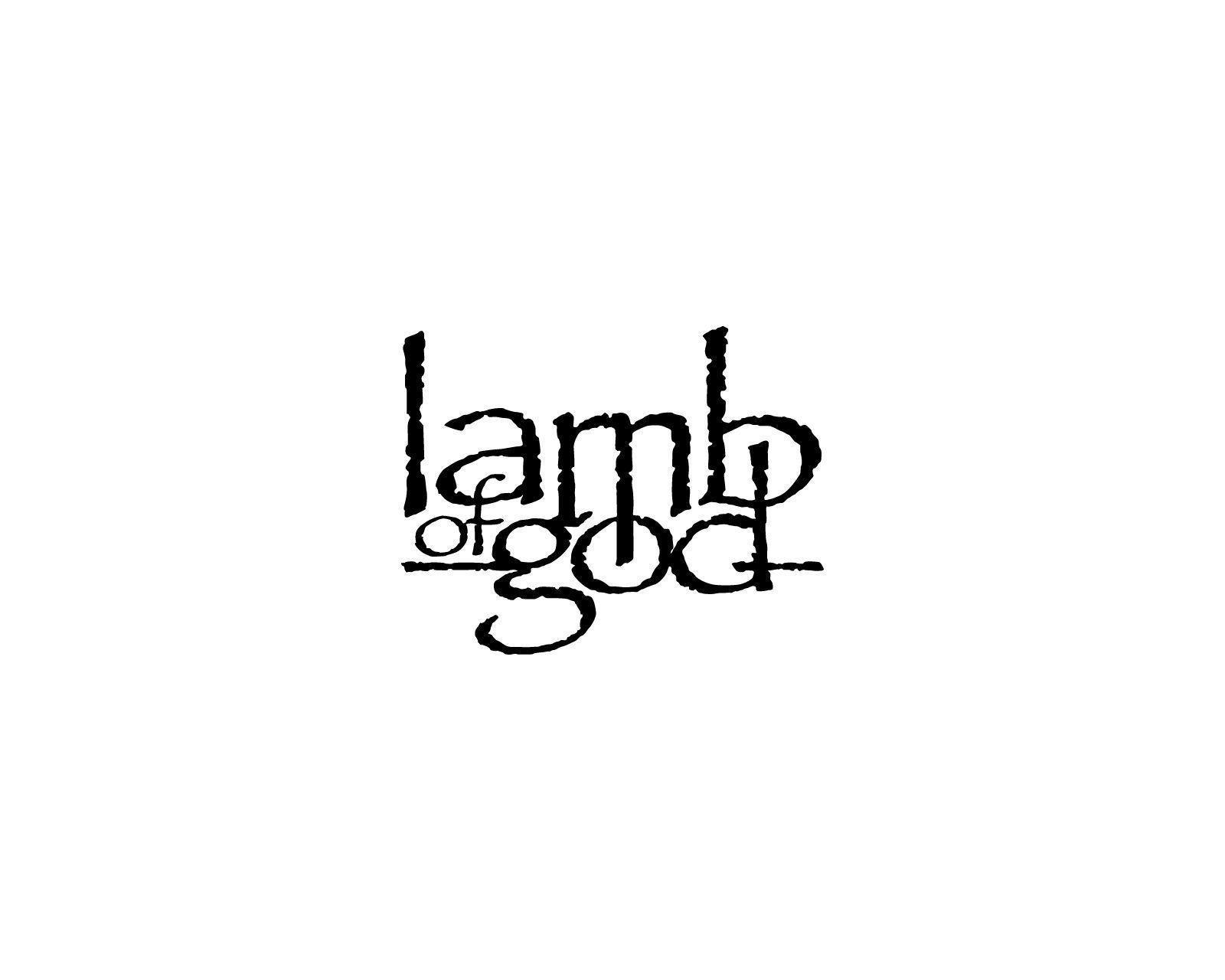 Lamb of god logo. Band logos band logos, metal bands logos