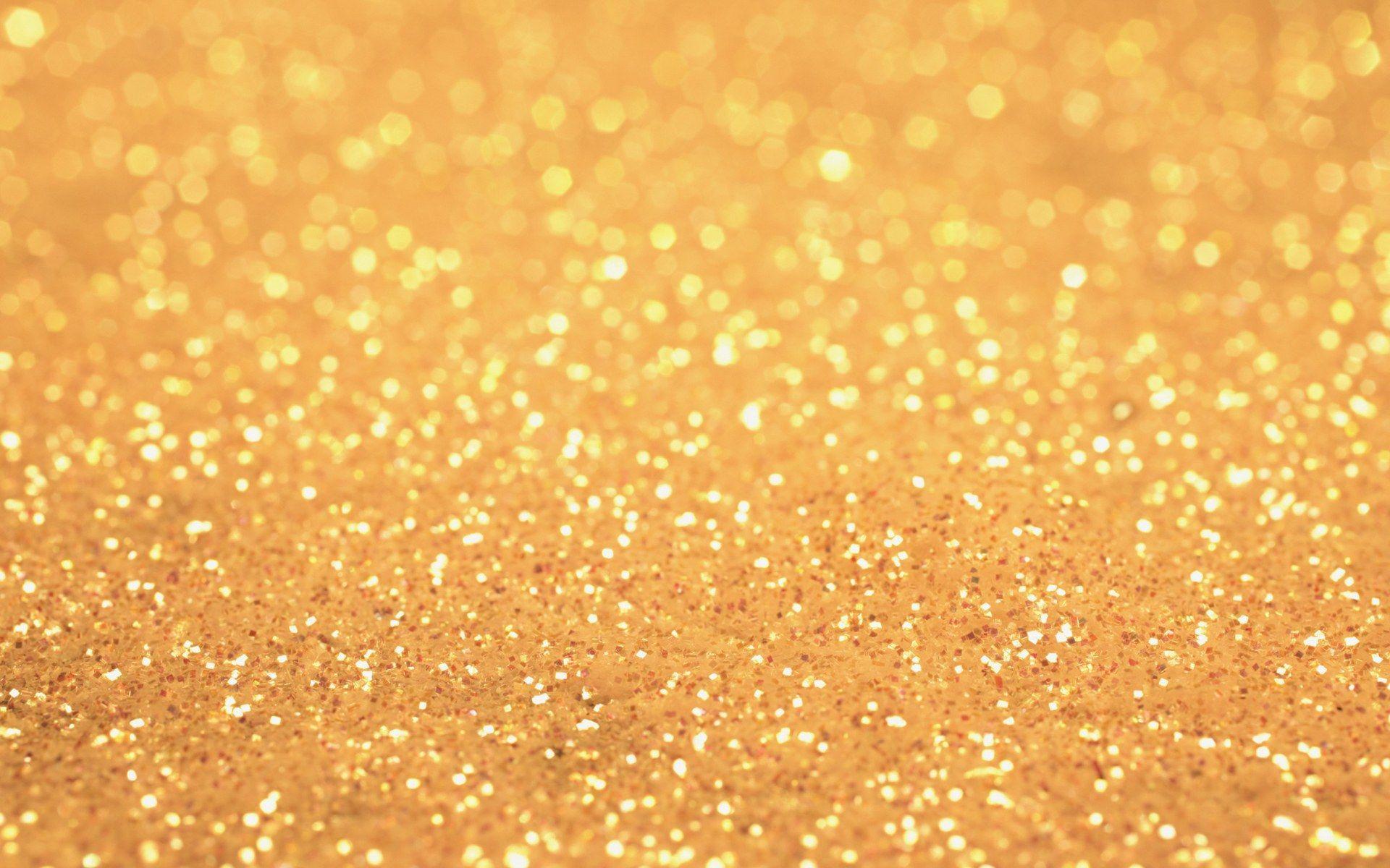 Wallpaper For > Sparkly Yellow Background