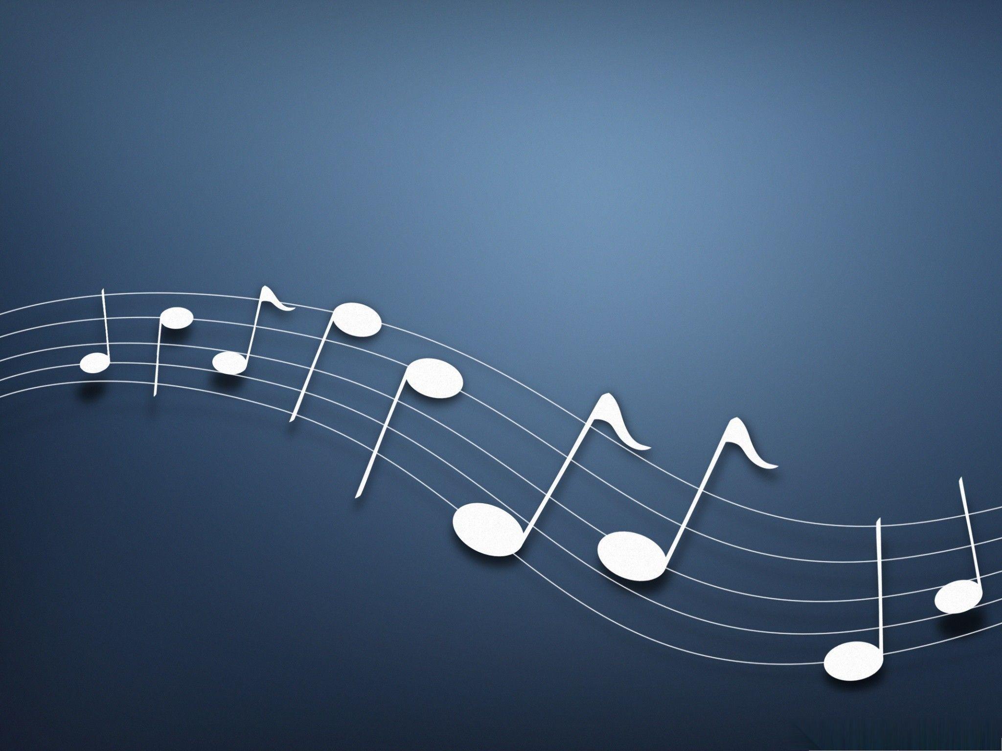 Wallpaper For > Music Note Abstract Wallpaper
