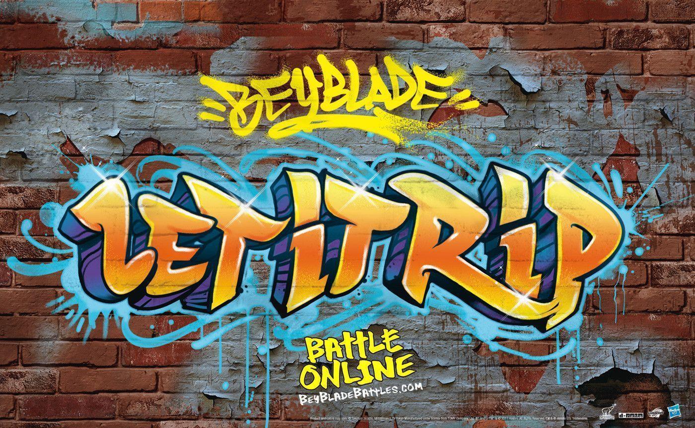 Beyblade Graffiti Wallpaper