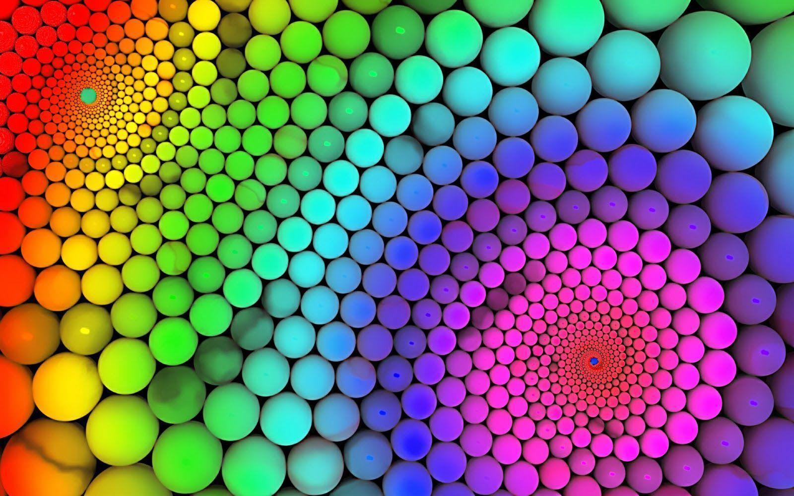 Geometry Rainbow Colours Wallpaper