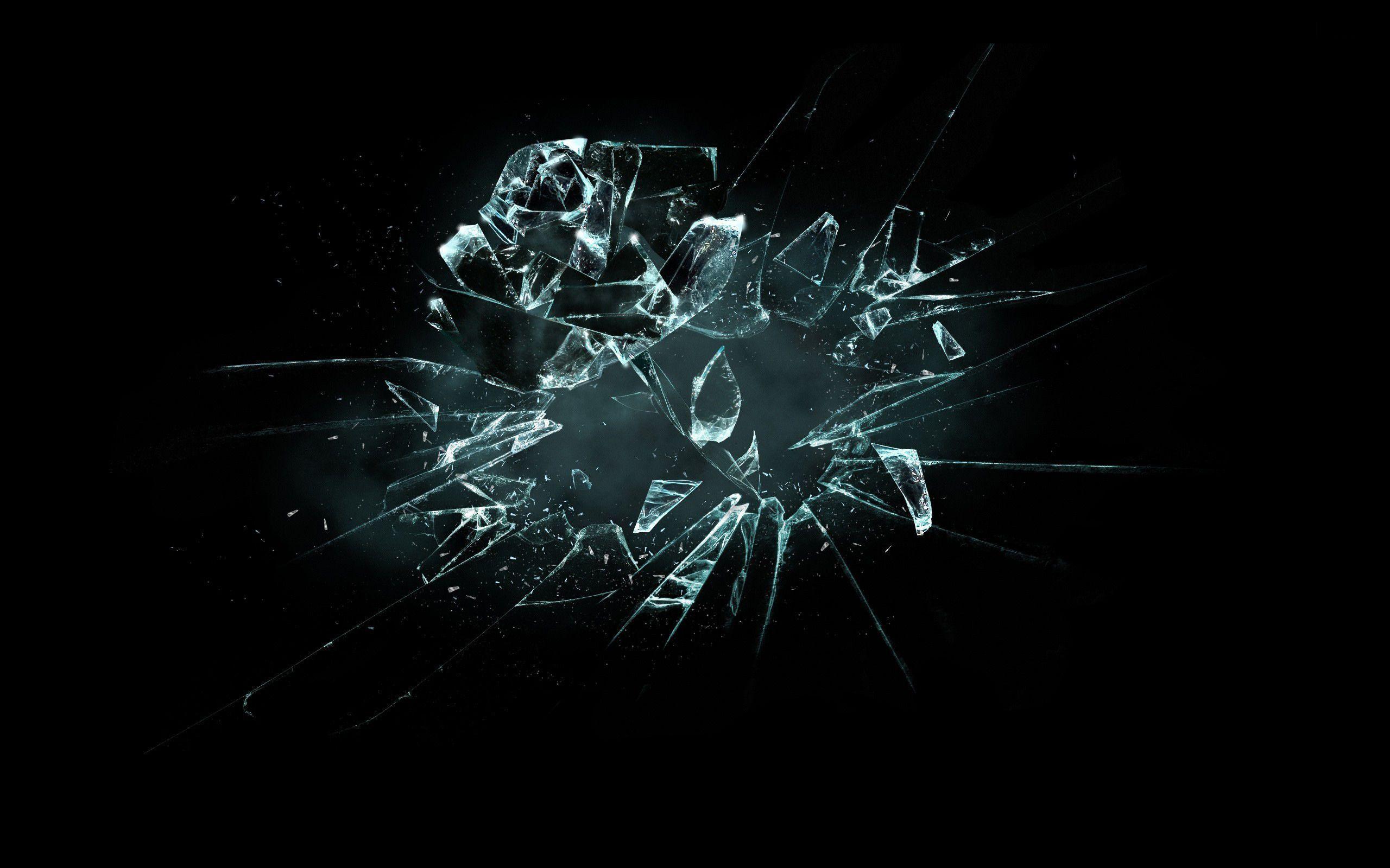 Broken Glass Desktop. Desktop Background for Free HD Wallpaper