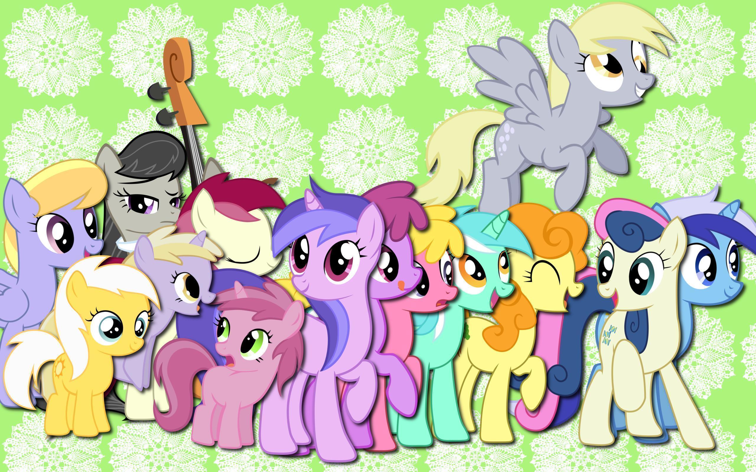 Background Pony Fun! Little Pony Friendship is Magic Photo