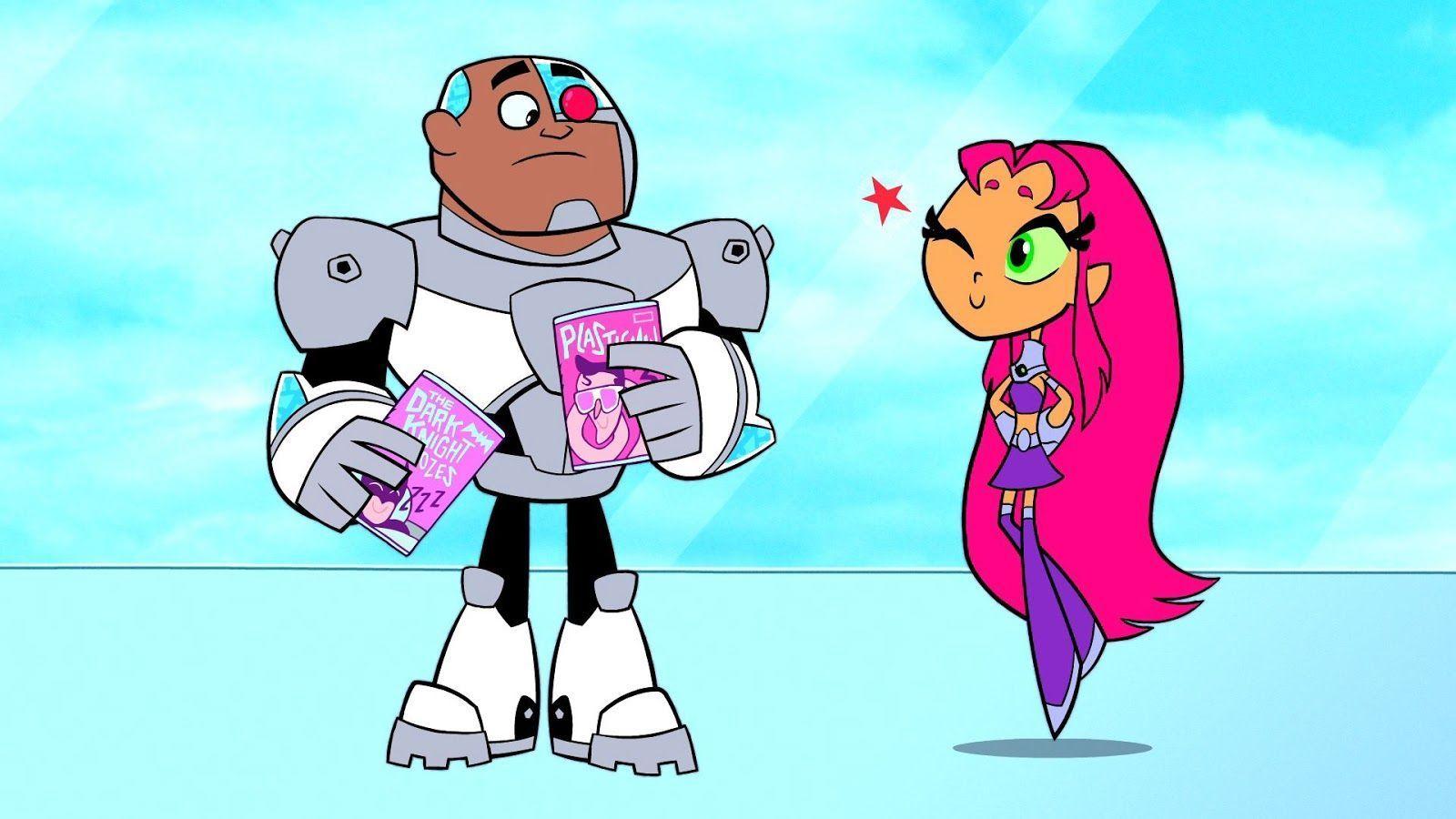 Clips and image from Beware the Batman and Teen Titans Go
