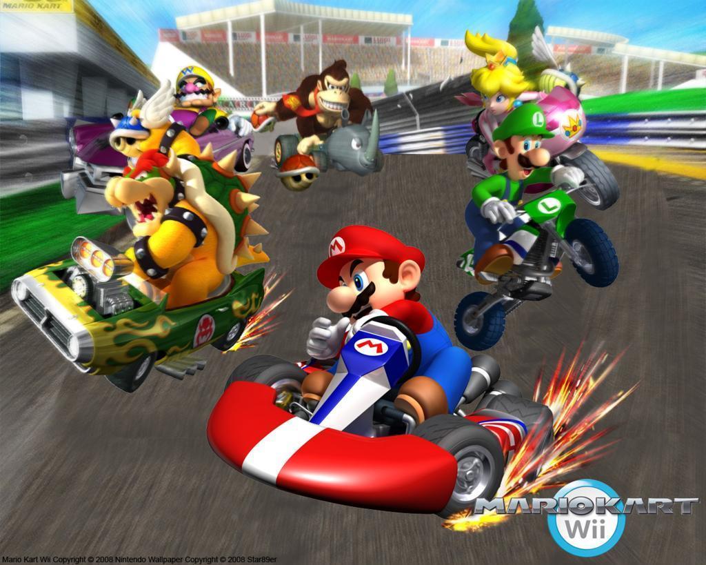 Pix For > Mario Kart Wii Wallpaper