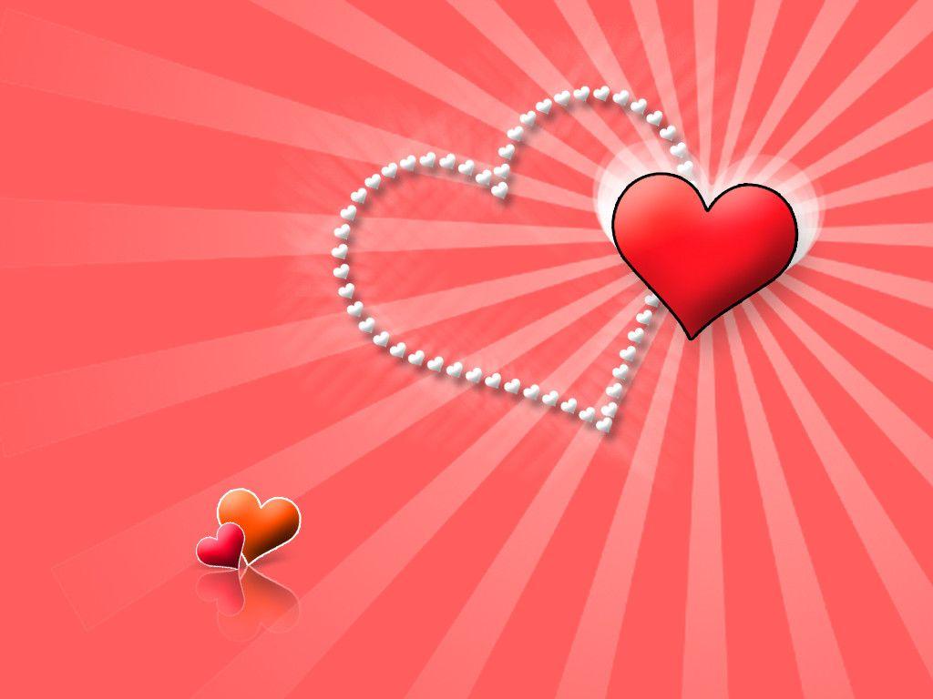 Red Love Hearts Background. zoominmedical