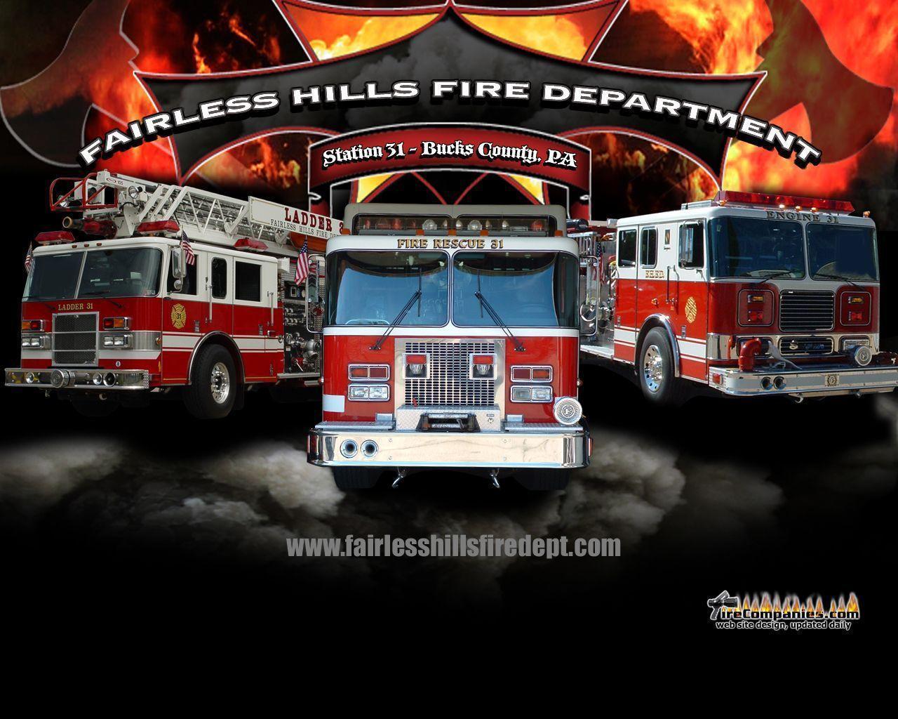 Fire Truck Wallpaper. HD Wallpaper Base