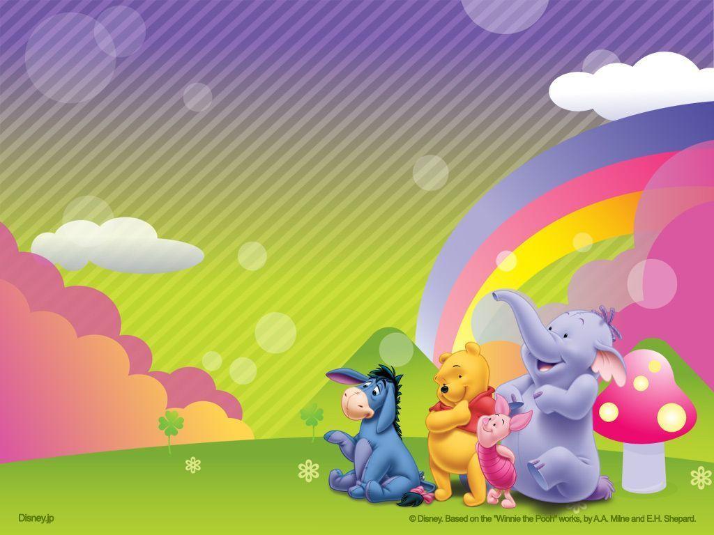 Wallpaper For > Winnie The Pooh Birthday Wallpaper