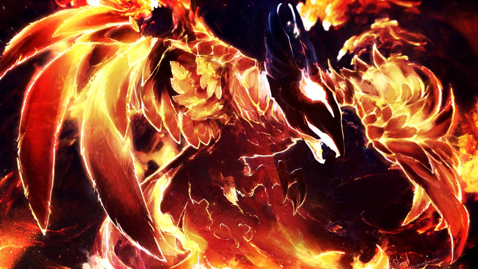 Phoenix Wallpaper. Dota 2 HD Wallpaper