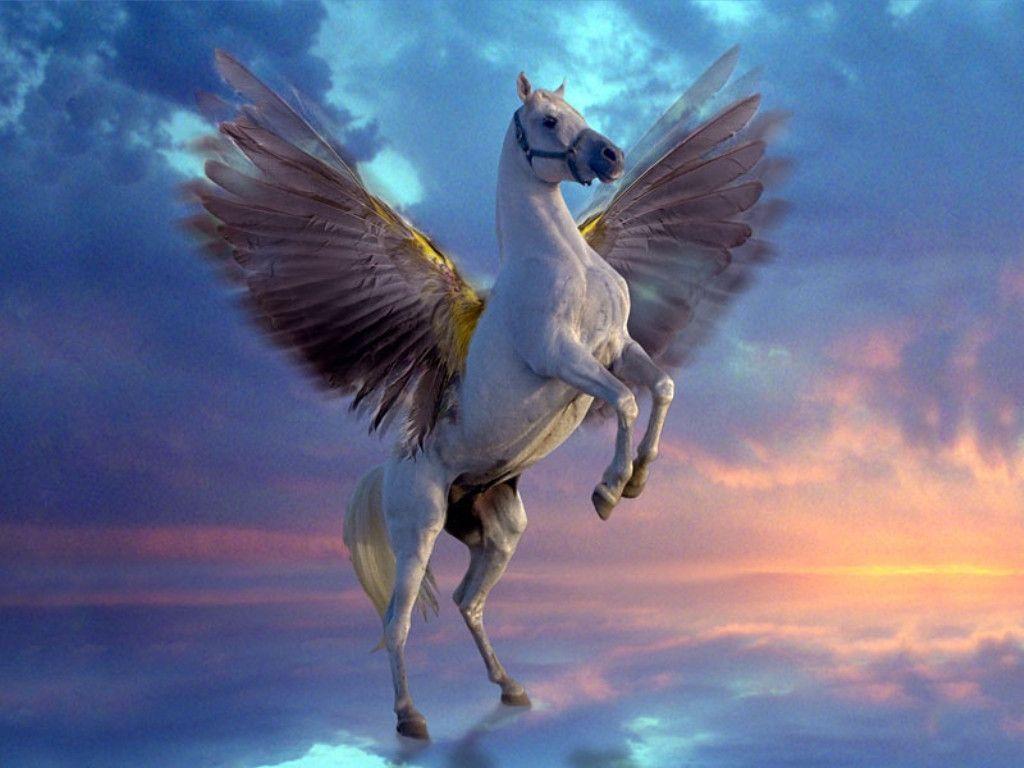Pegasus Greek Mythology Wallpaper, iPhone Wallpaper, Facebook