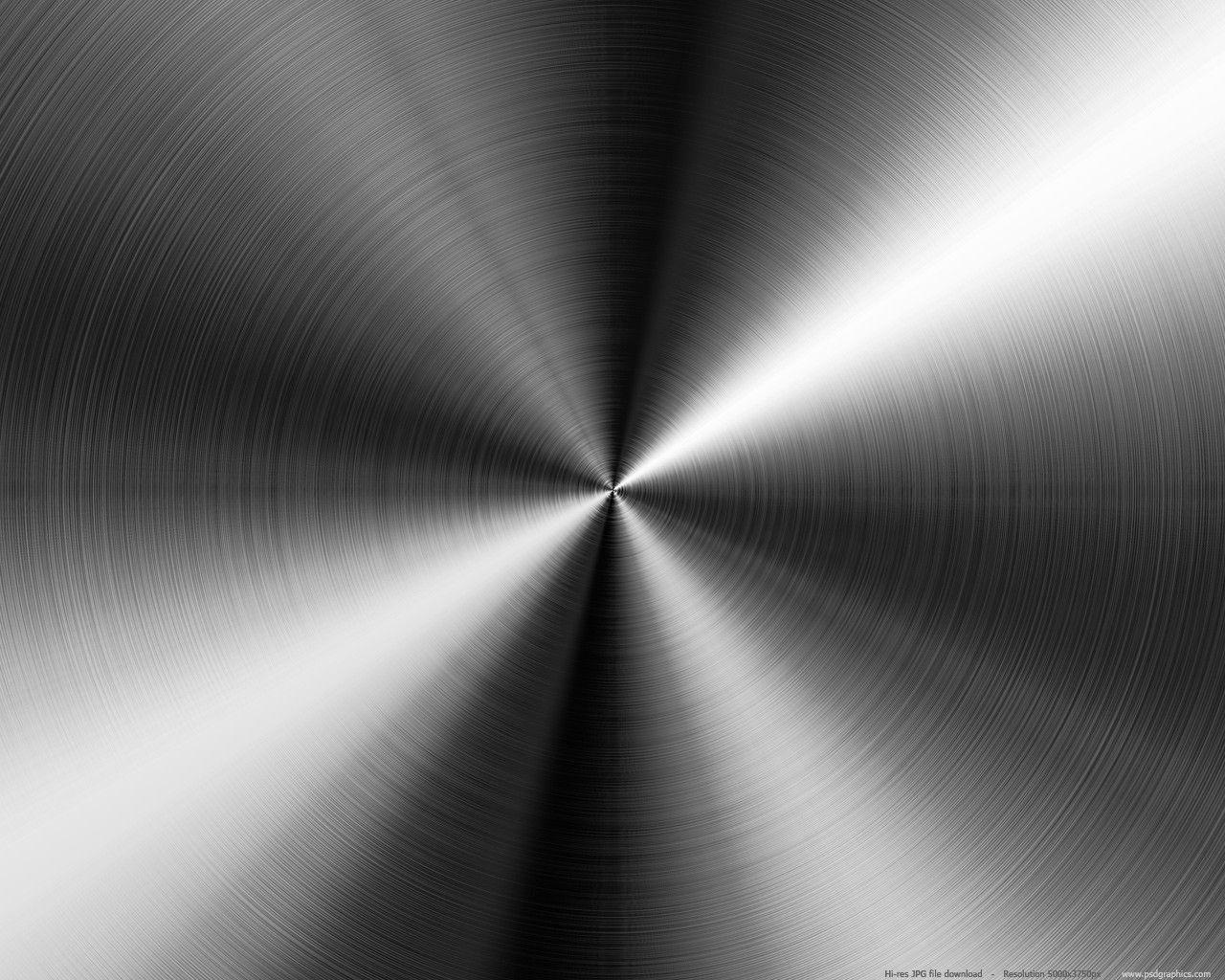 Radial stainless steel background