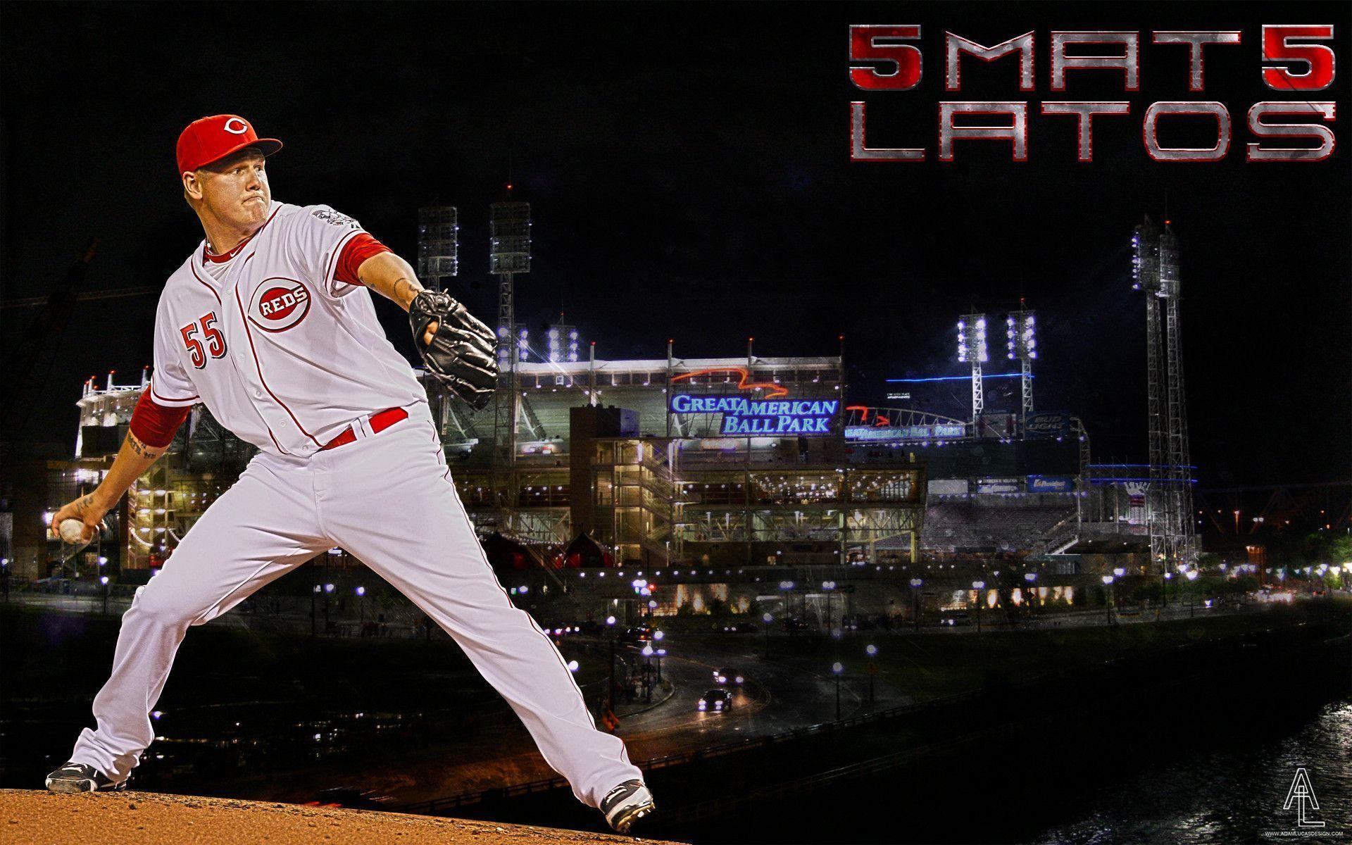 Matt Latos Cincinnati Reds Wallpaper HD MLB Wallpaper Res