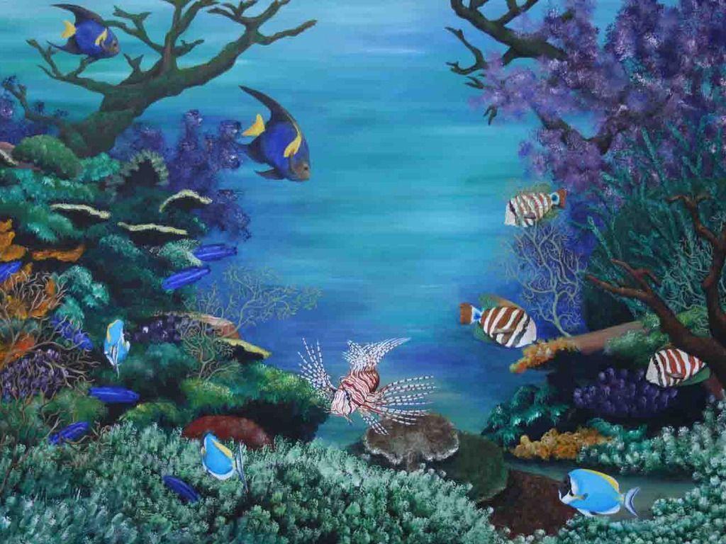 Coral Reef Nature Wallpaper HD. High Quality PC Dekstop Full HD