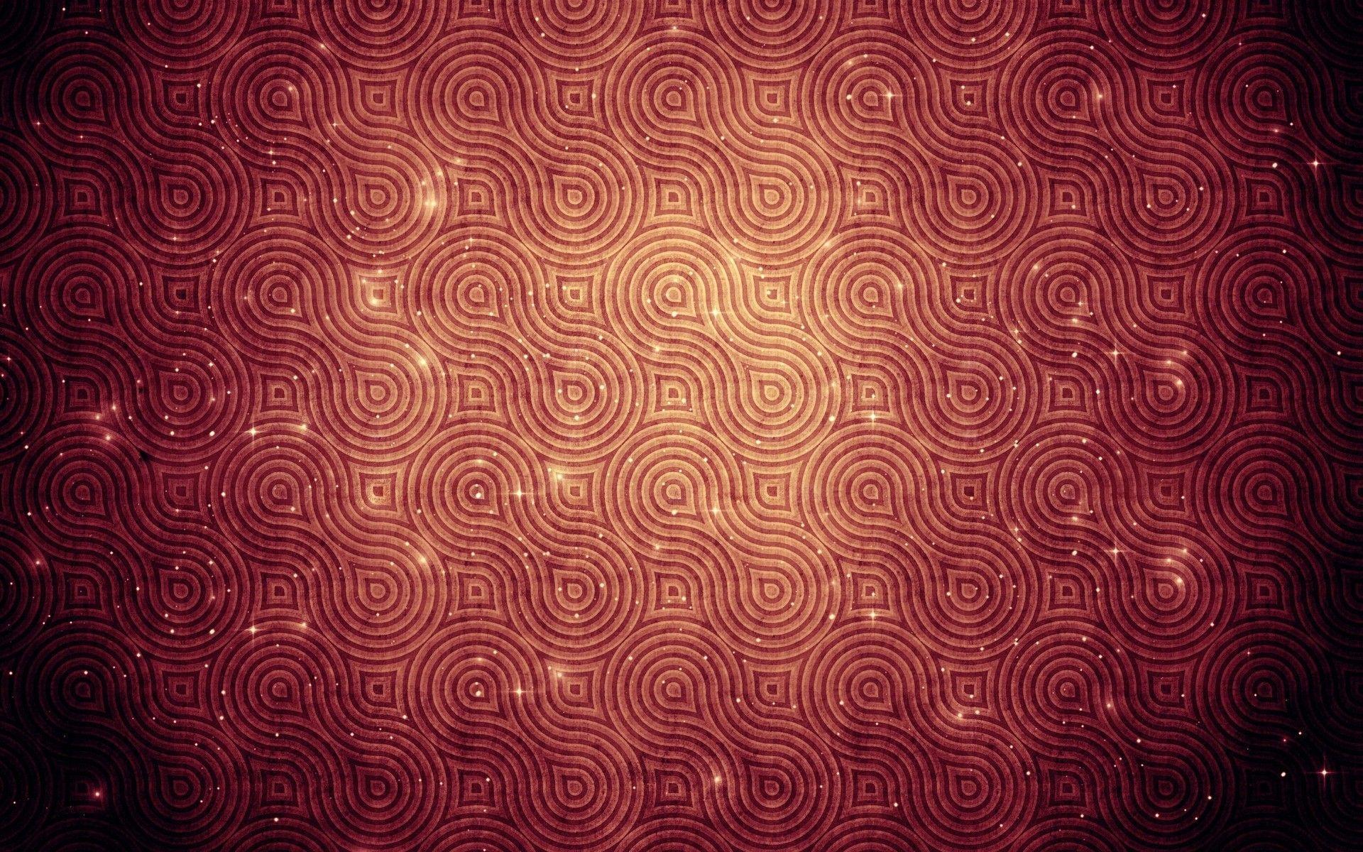 Red swirl pattern Wallpaper #