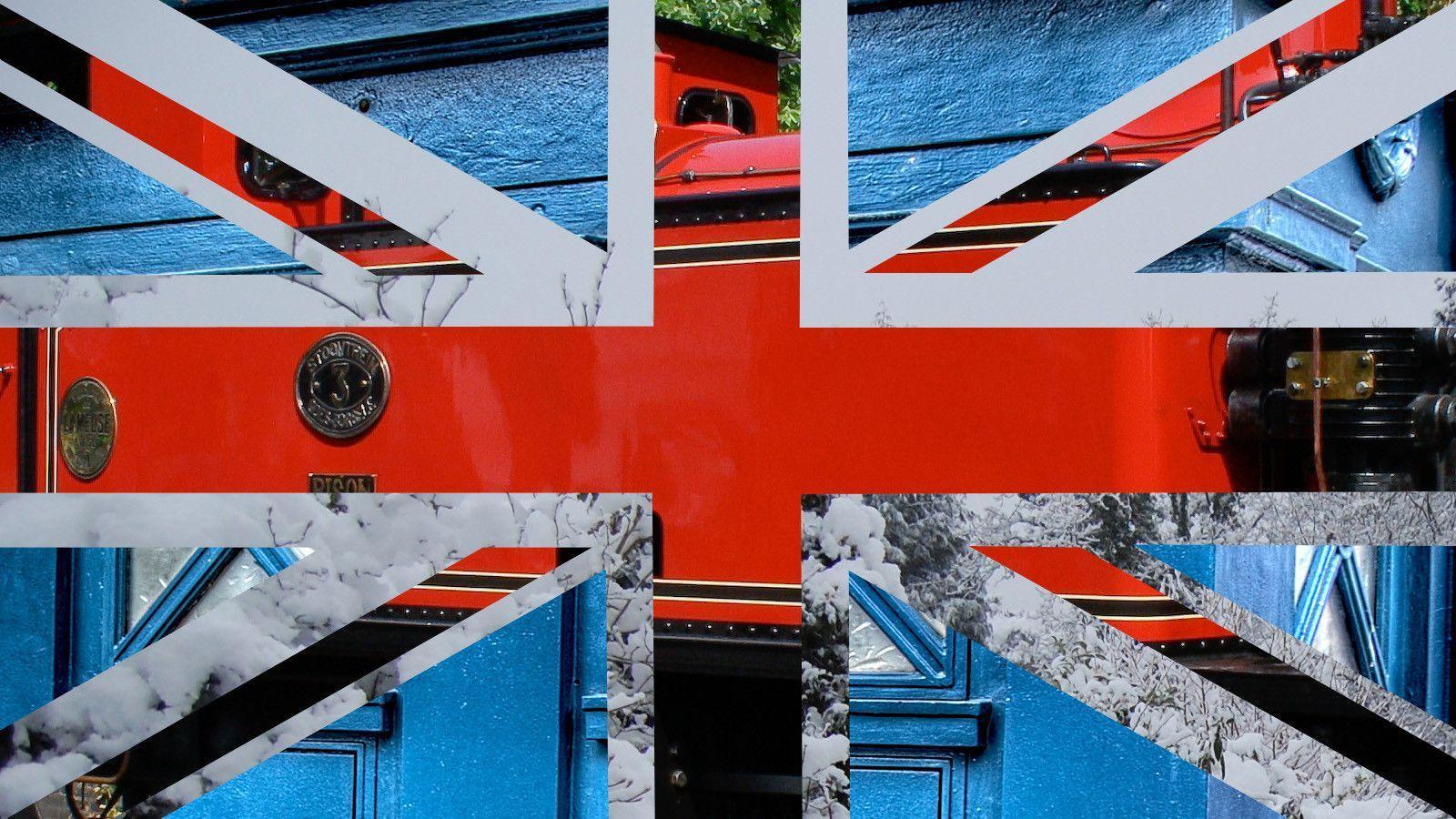 UK Flag Wallpaper By Emma Constance