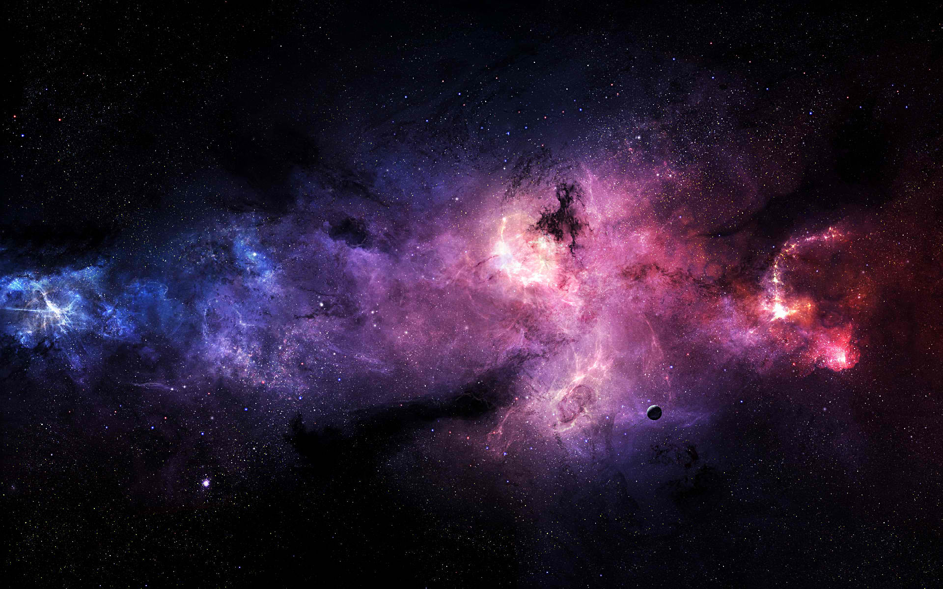 Space Star HD Background Wallpaper