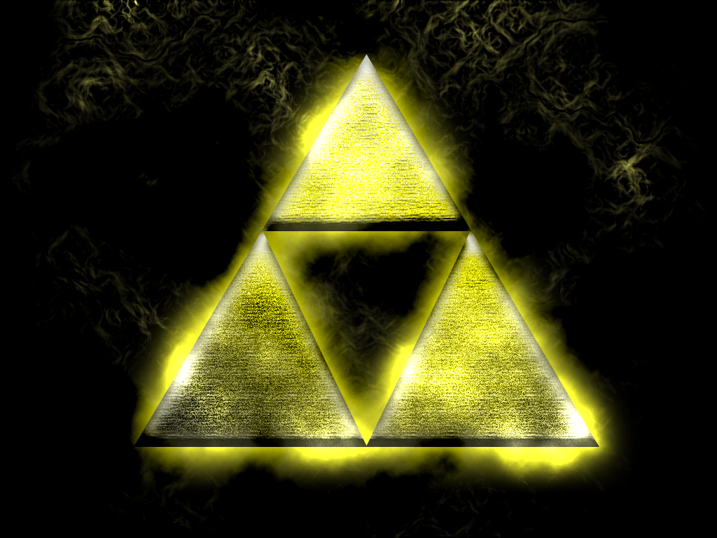 Dark Triforce Background Photo