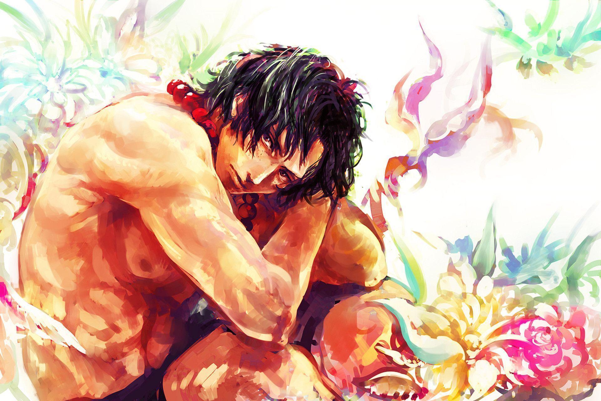 Wallpaper For > One Piece Ace Wallpaper iPhone