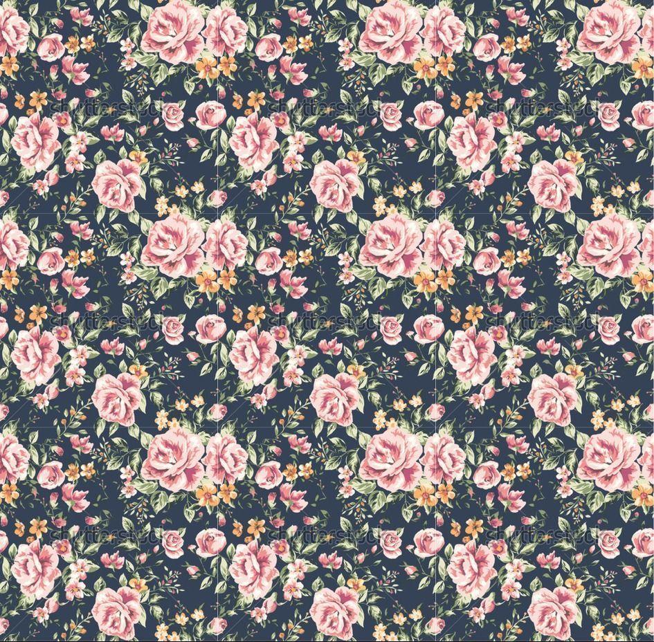 Wallpaper For > White Vintage Floral Background Tumblr