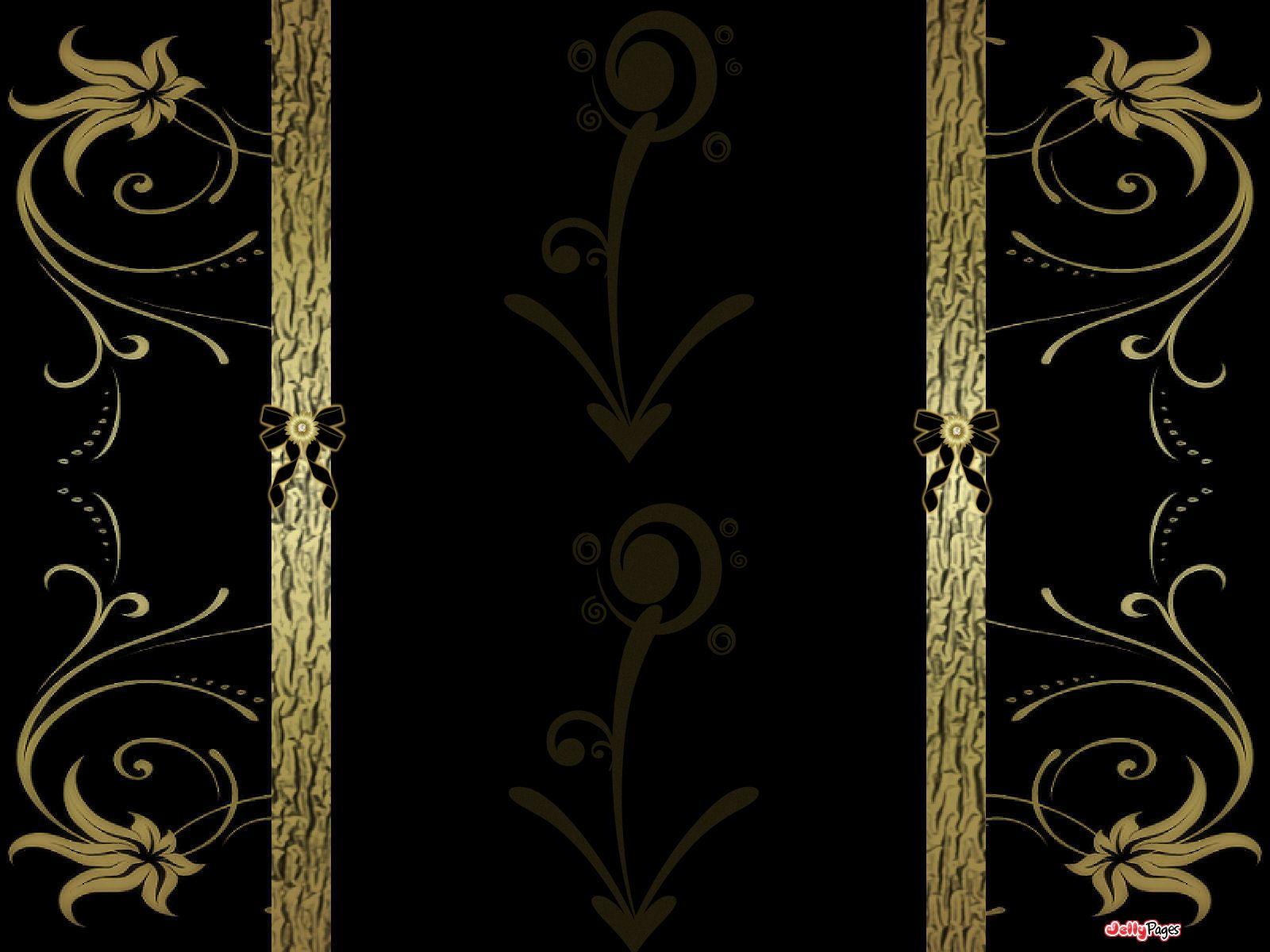 Gold And Black Myspace Backgrounds 82