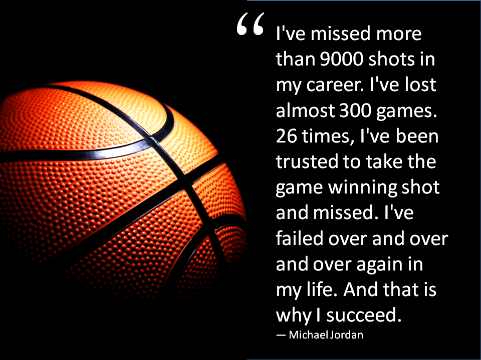 Never Give Up Motivational Michael Jordan Quotes Wallpaper