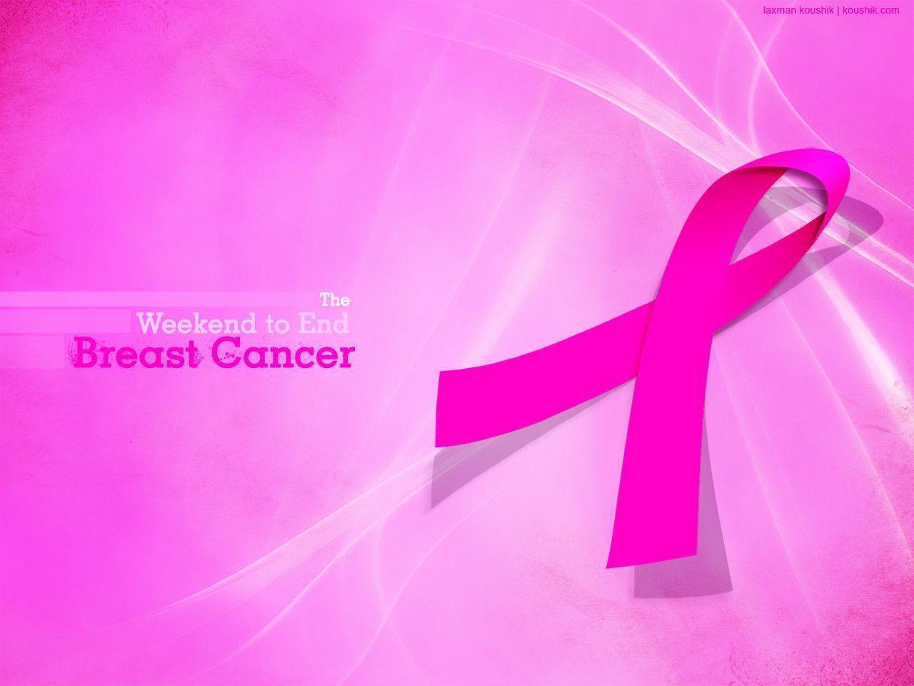 Breast Cancer Ribbon Wallpaper Background Picture