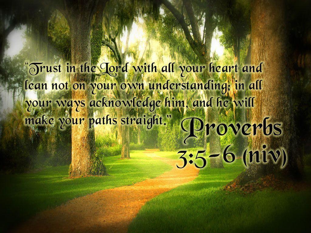 Quotes For > Proverbs 3 Wallpaper