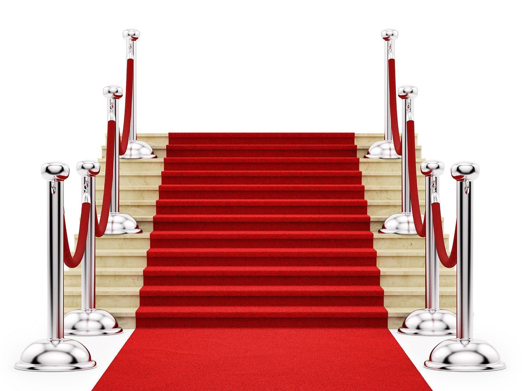 Red carpet stairs 46693