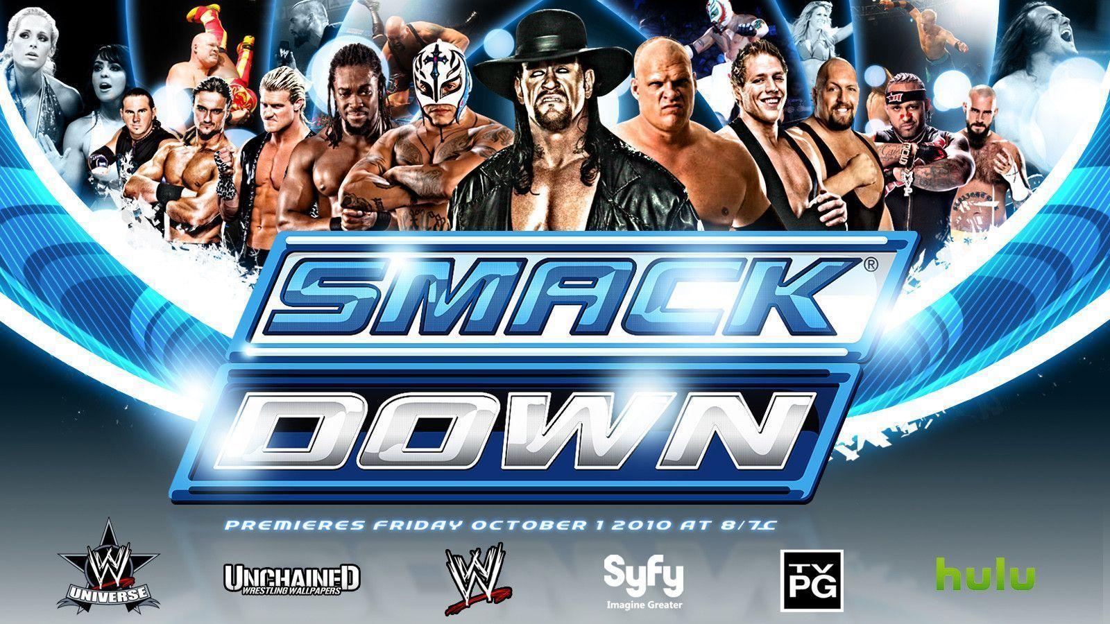 Wallpaper For > Wwe Smackdown Logo Wallpaper