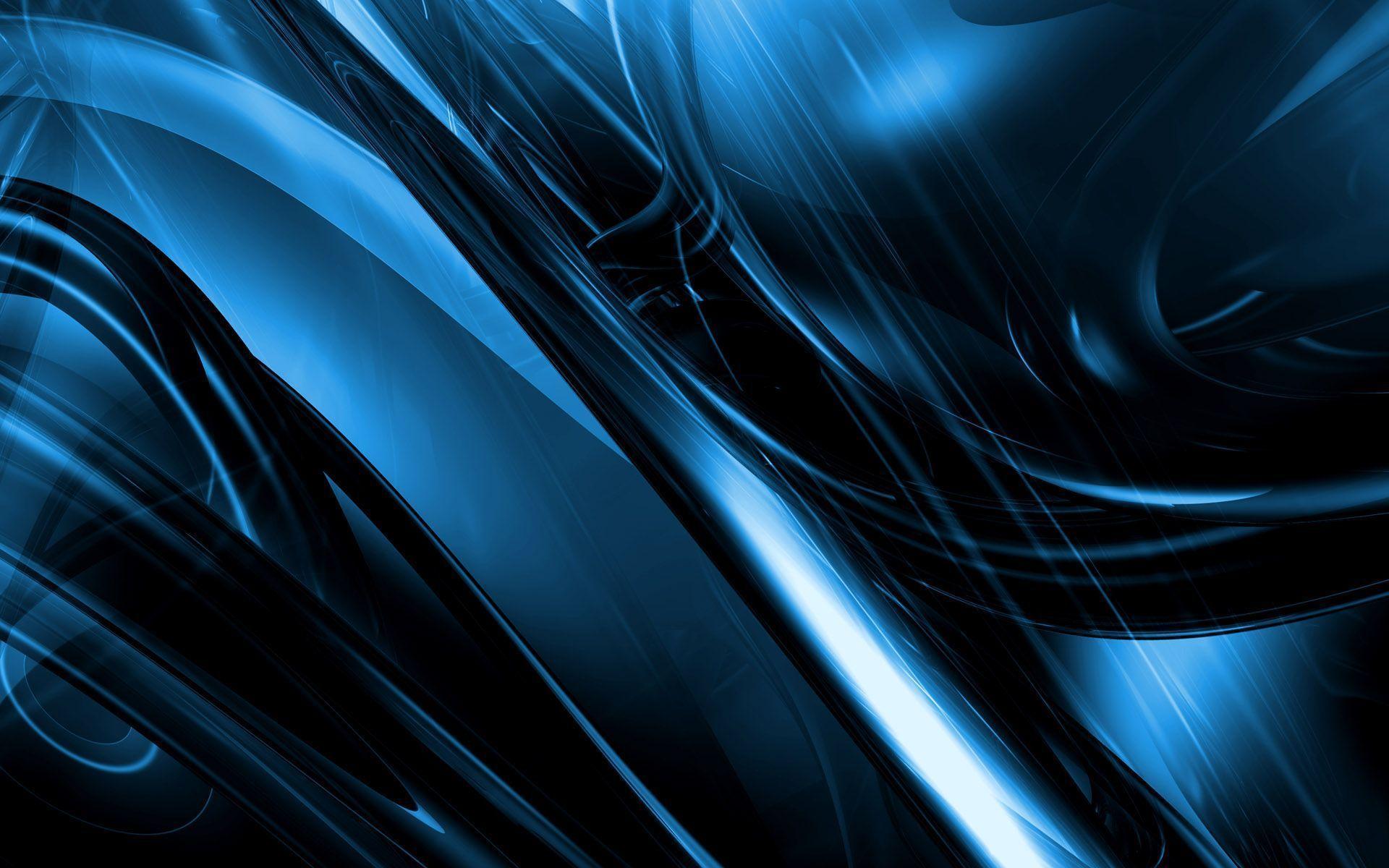Wallpaper For > Abstract Blue Wallpaper