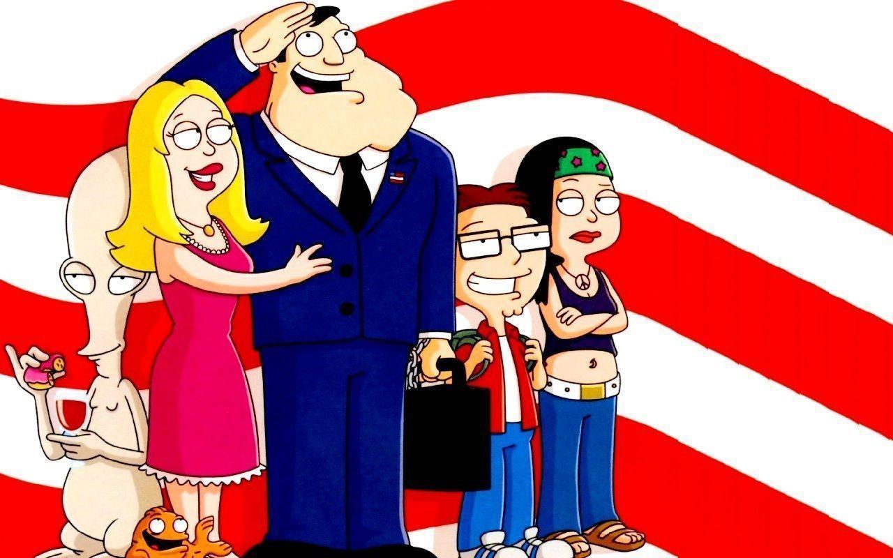 American Dad Flag Wallpaper 39944 in Movies